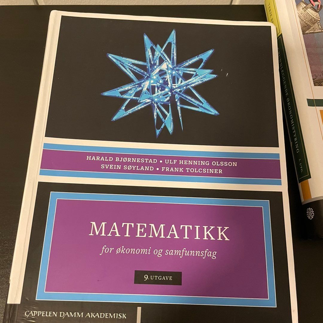 Matematikk økonomer