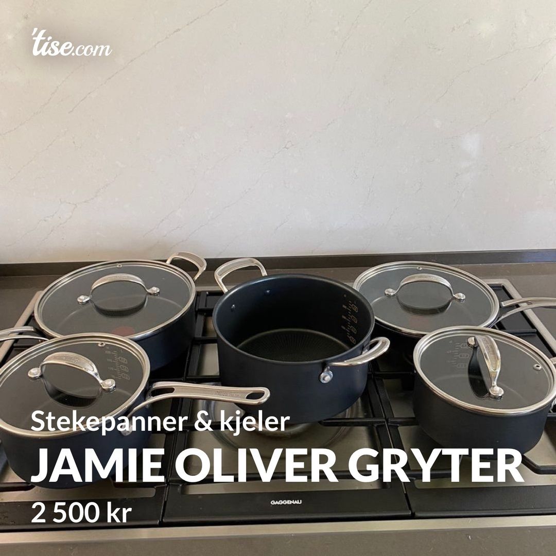 Jamie Oliver gryter