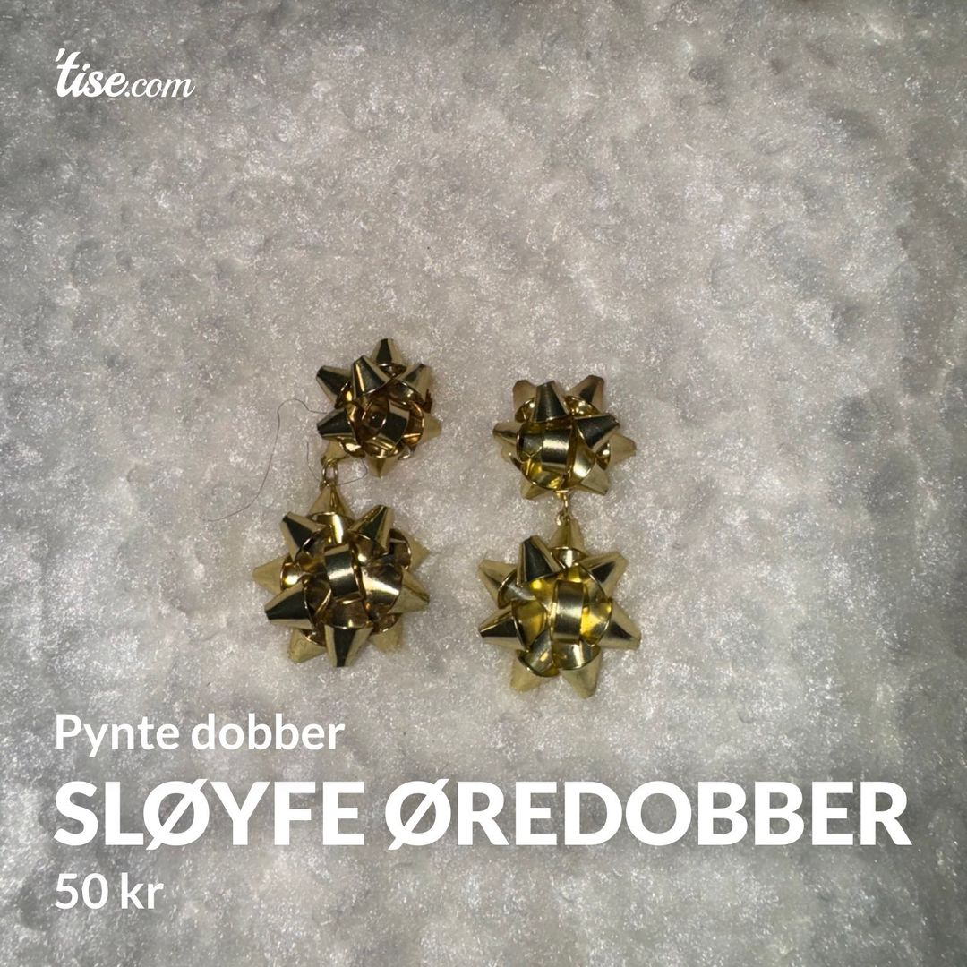 Sløyfe øredobber