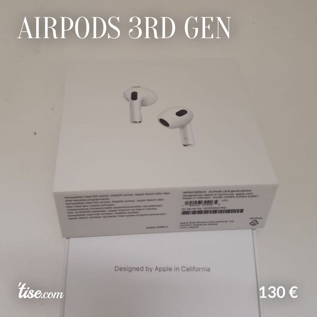 Airpods 3rd gen