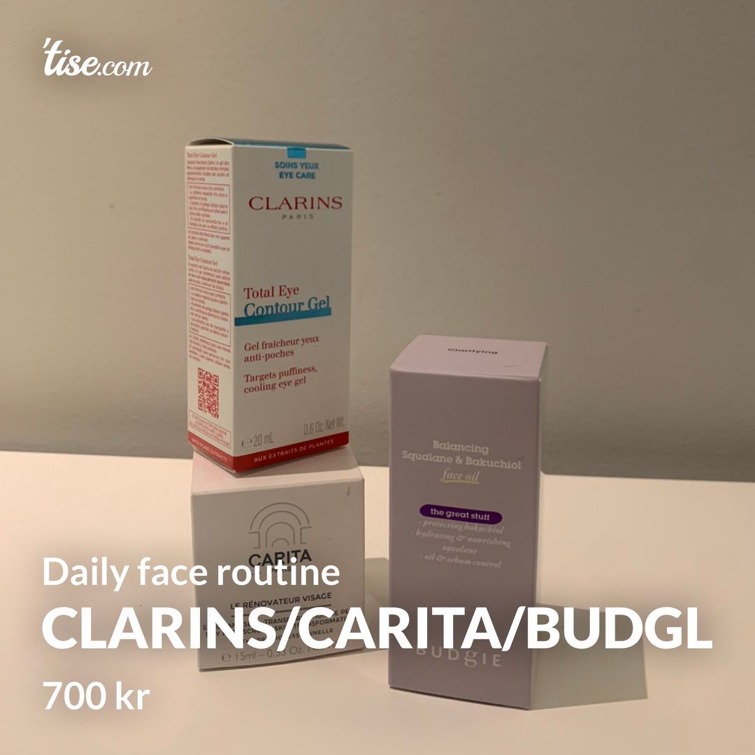 Clarins/carita/budgl