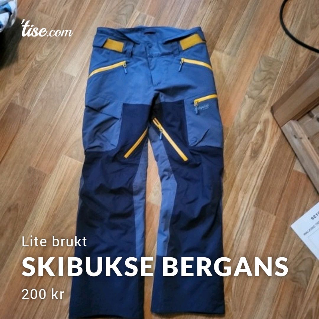 Skibukse Bergans