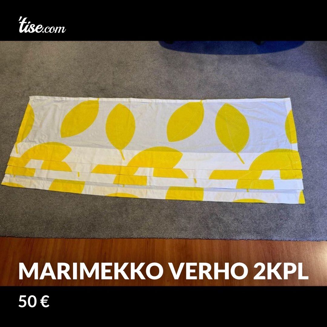 Marimekko verho 2kpl