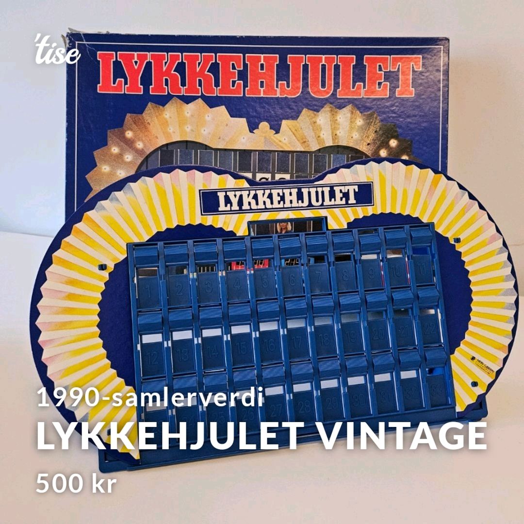 Lykkehjulet Vintage