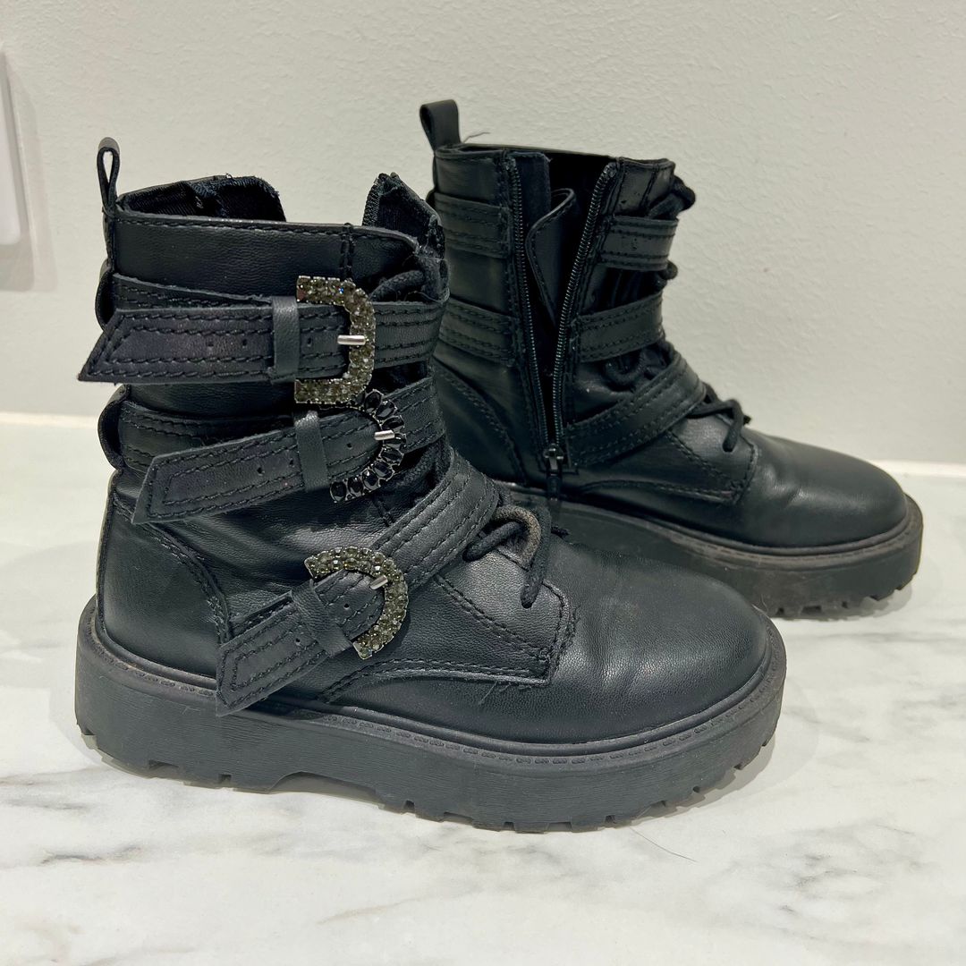 Zara black boots