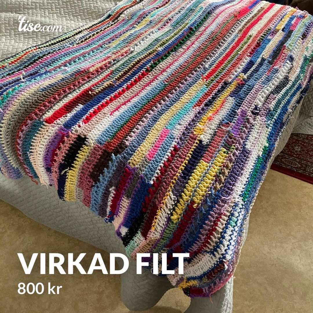 Virkad filt