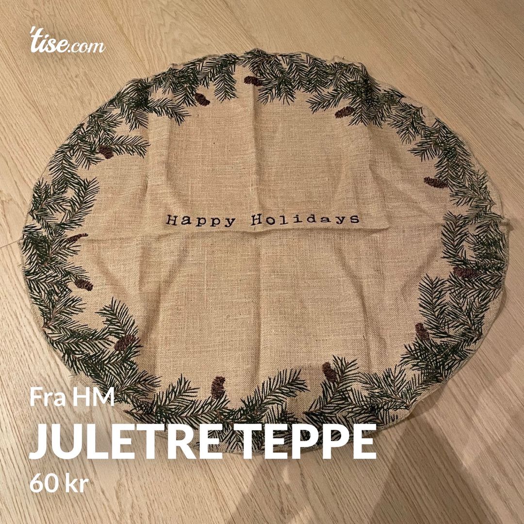 Juletre teppe