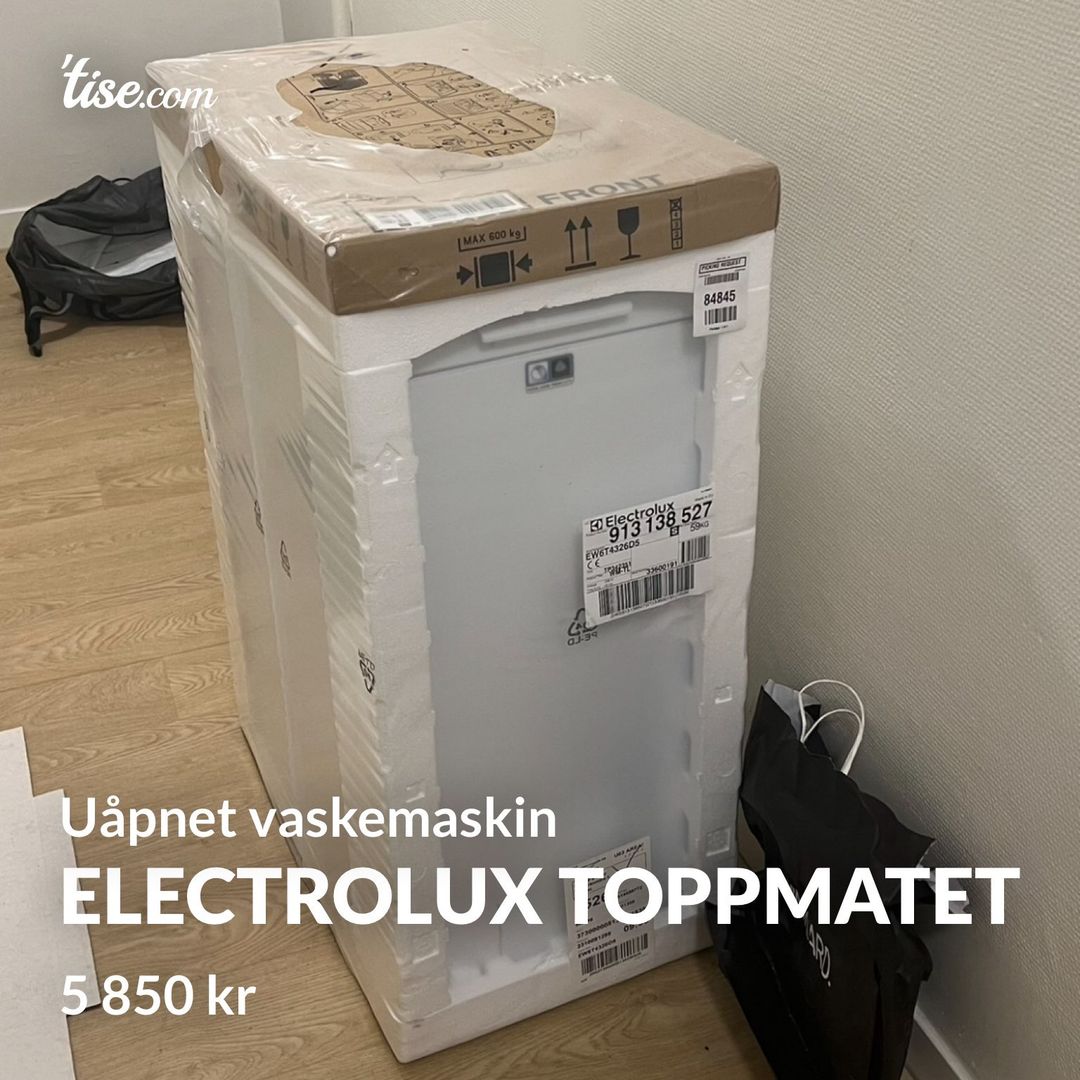 Electrolux toppmatet