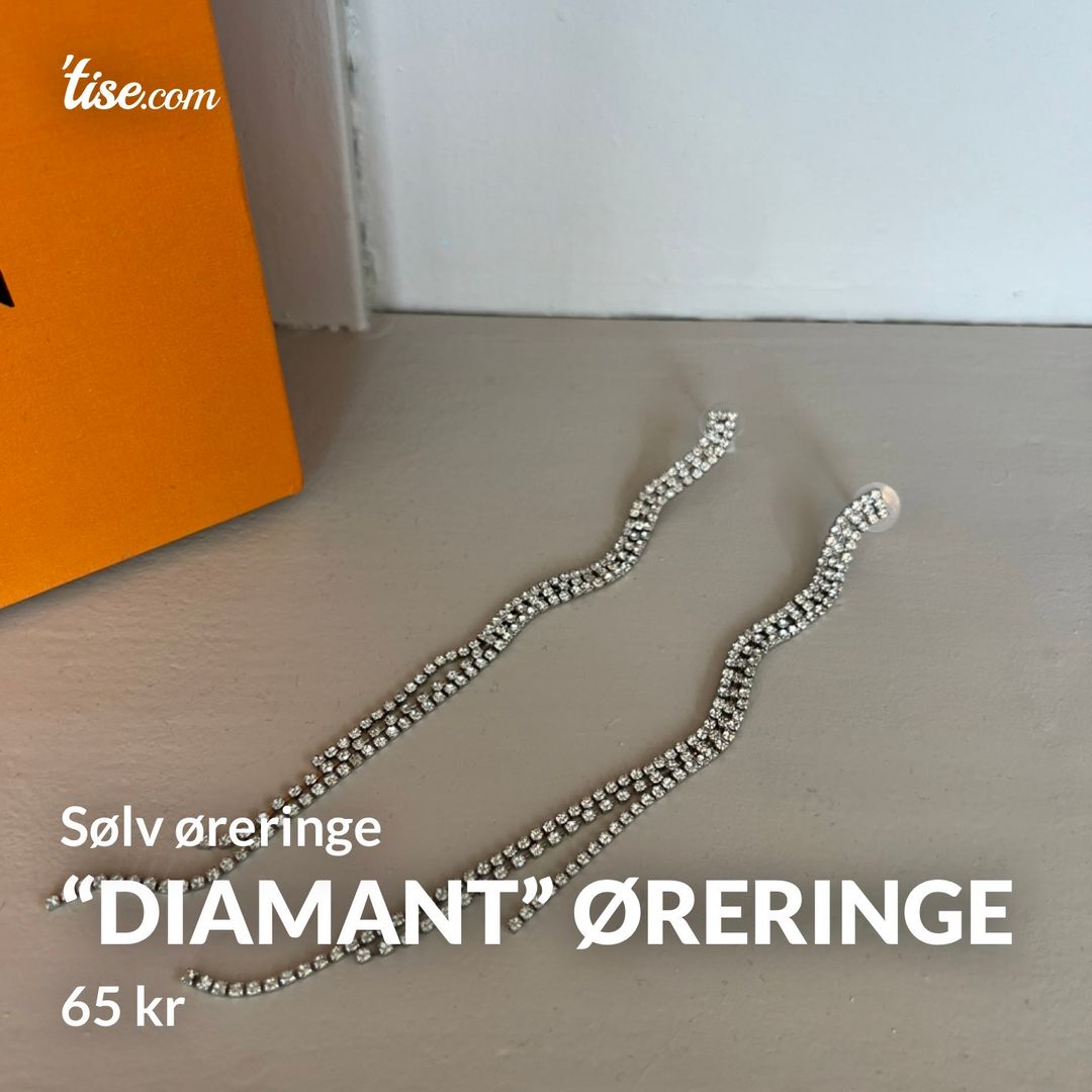 “Diamant” øreringe