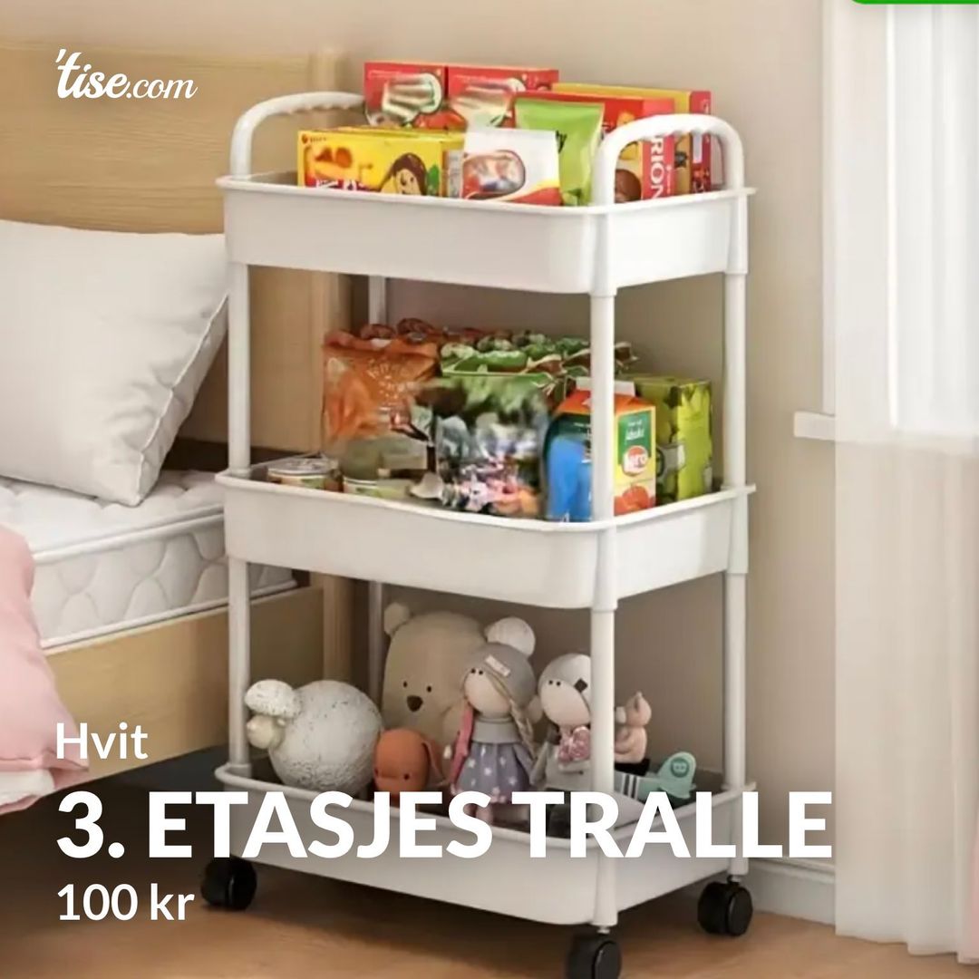 3 etasjes tralle