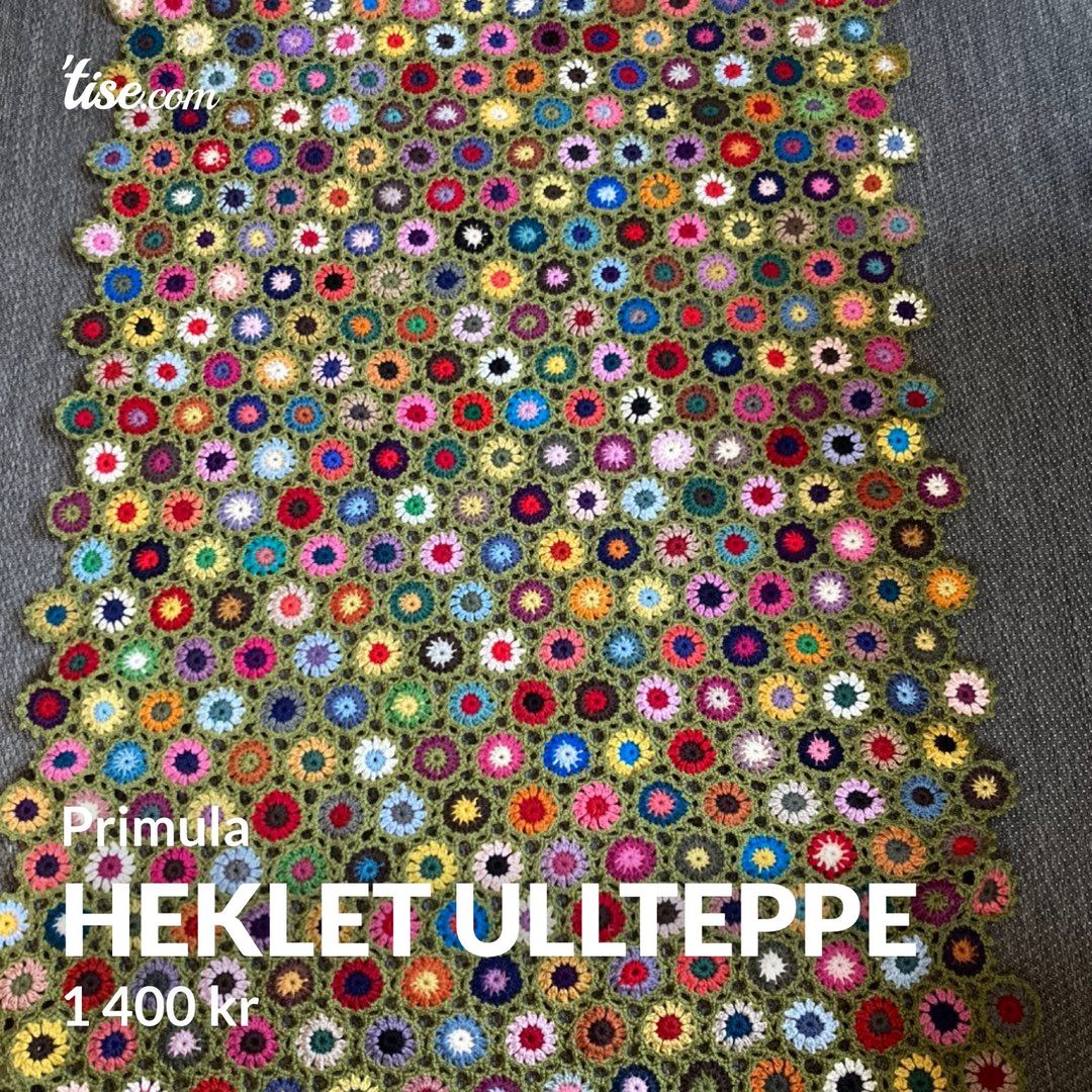 Heklet ullteppe