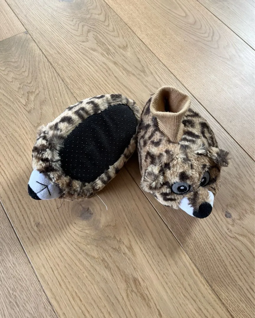 Leopard tøffler