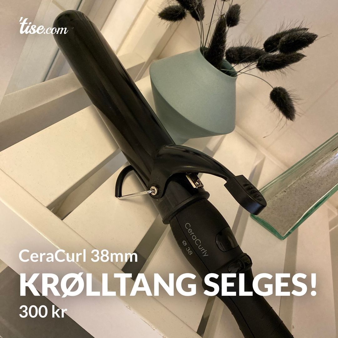 Krølltang selges!