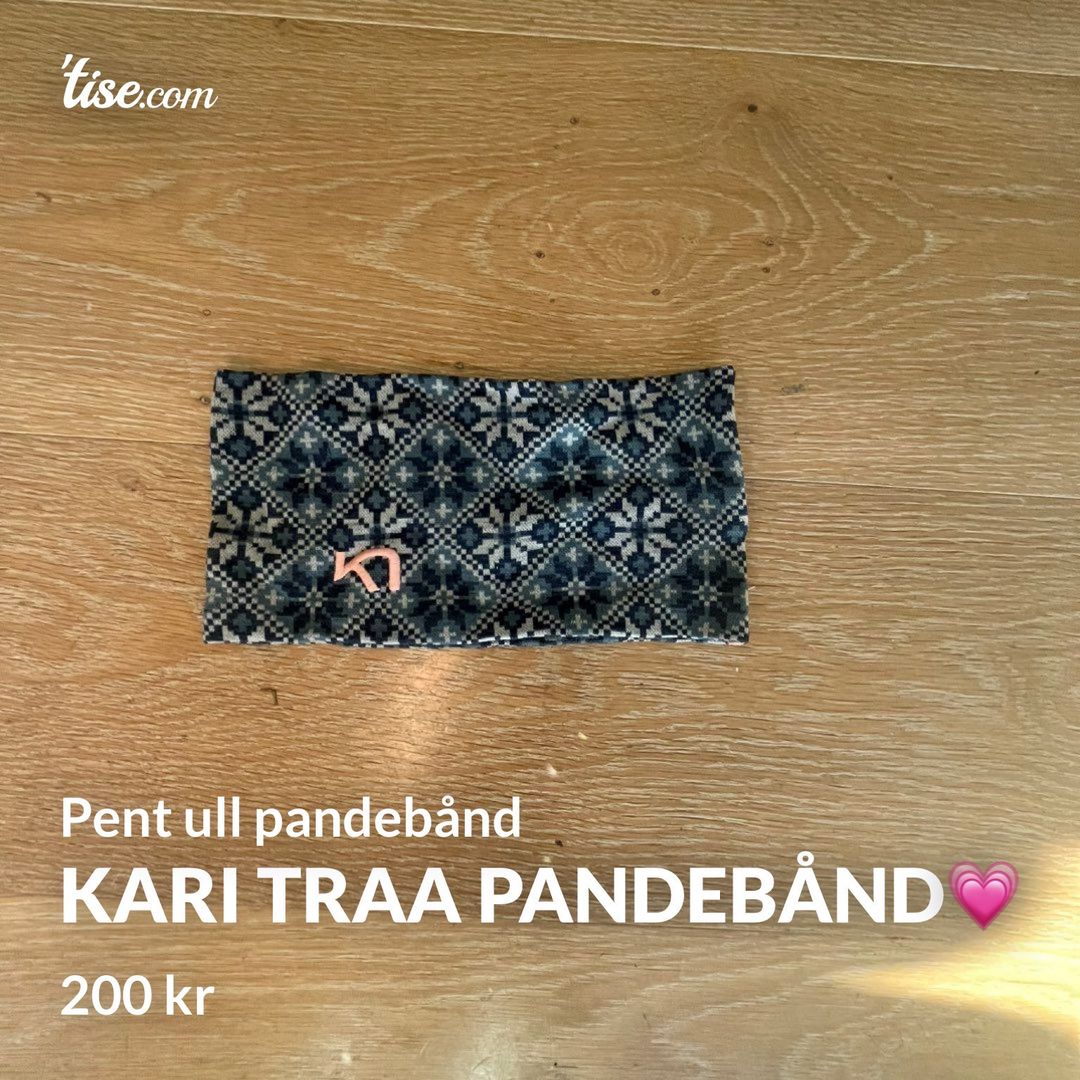 Kari traa pandebånd💗