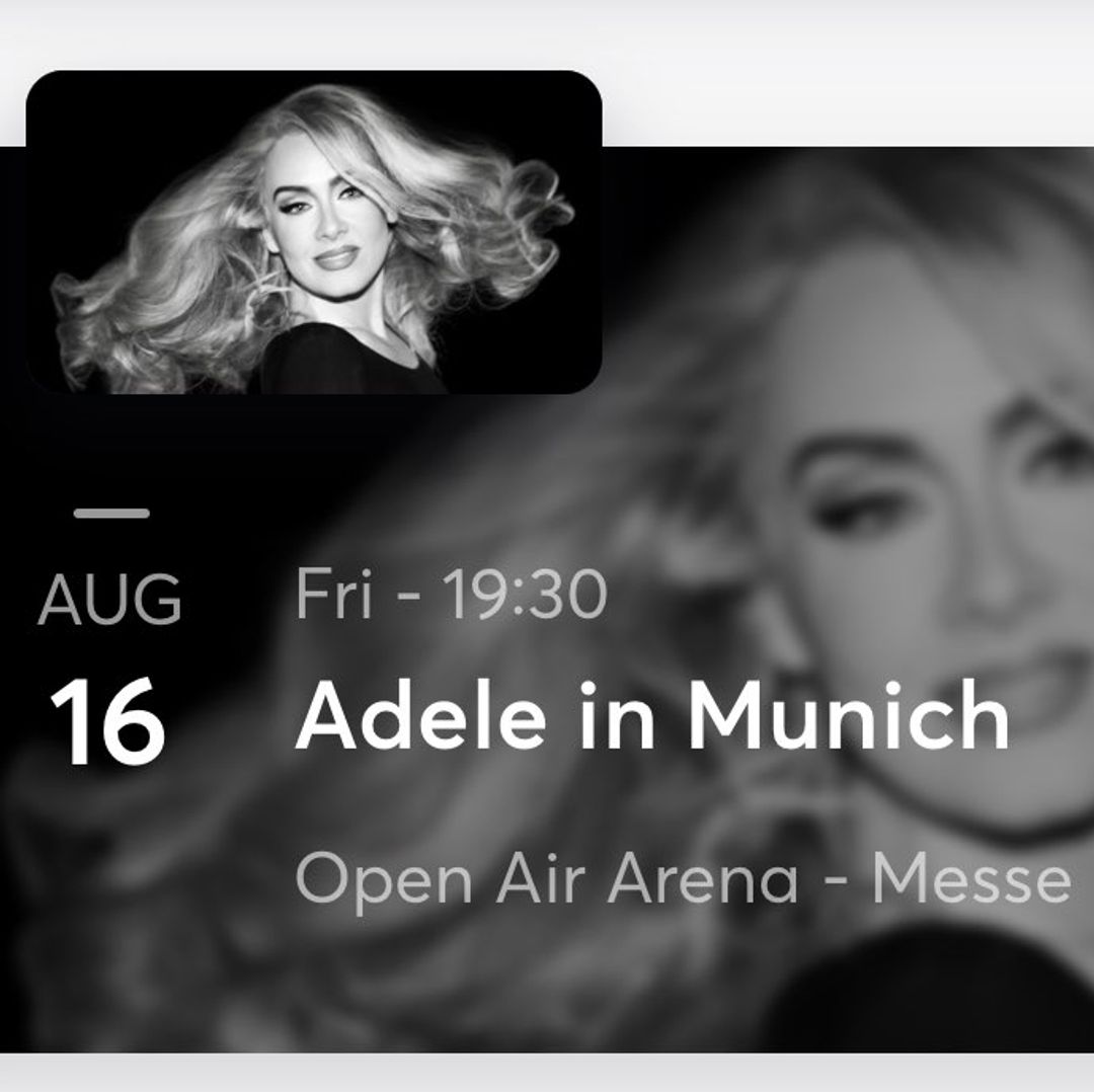 Adele konsertbillett