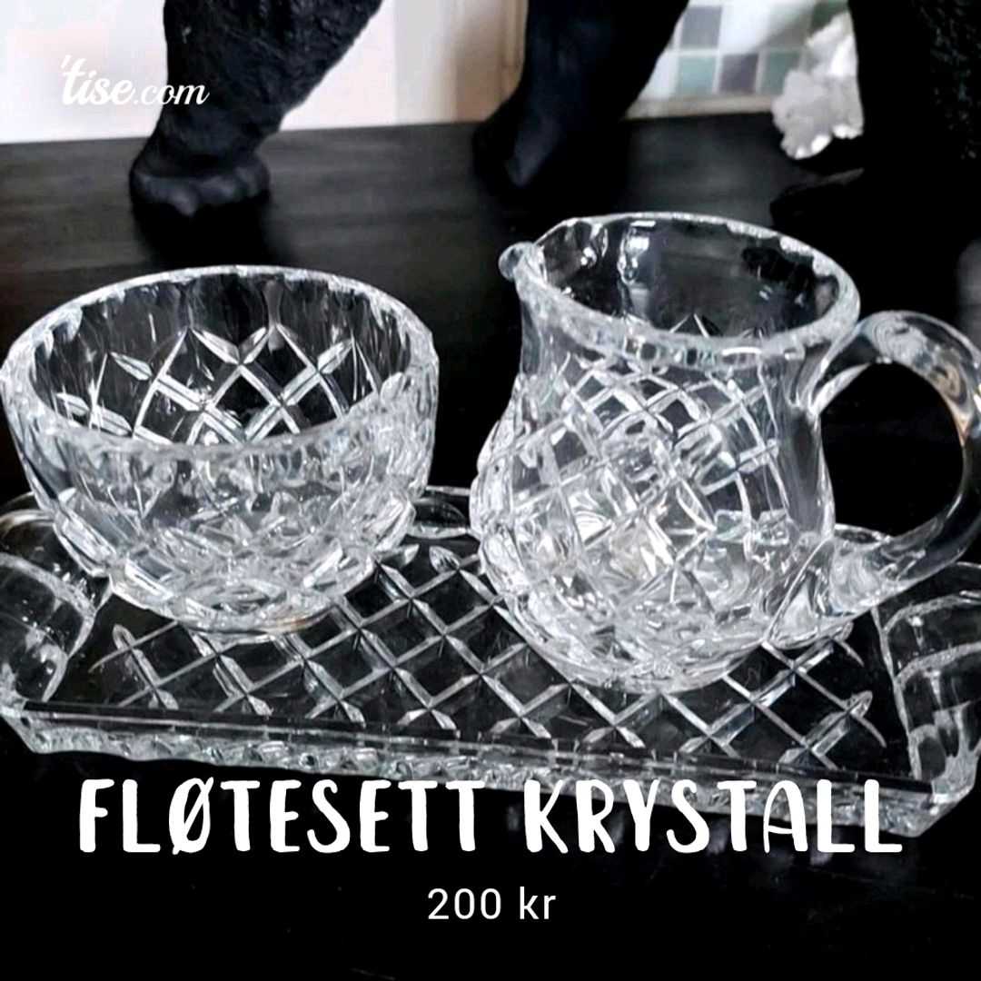 Fløtesett krystall