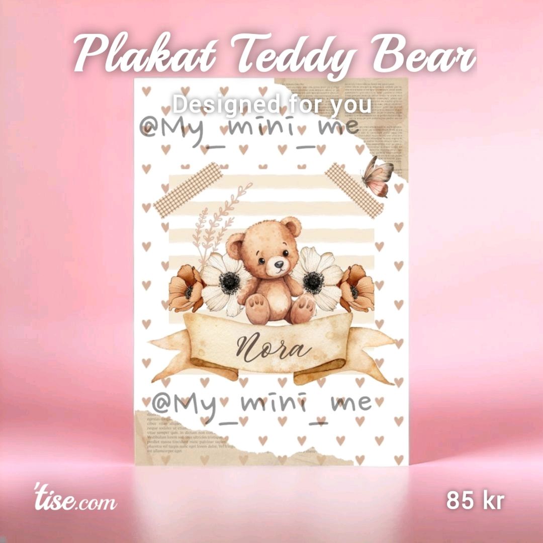 Plakat Teddy Bear