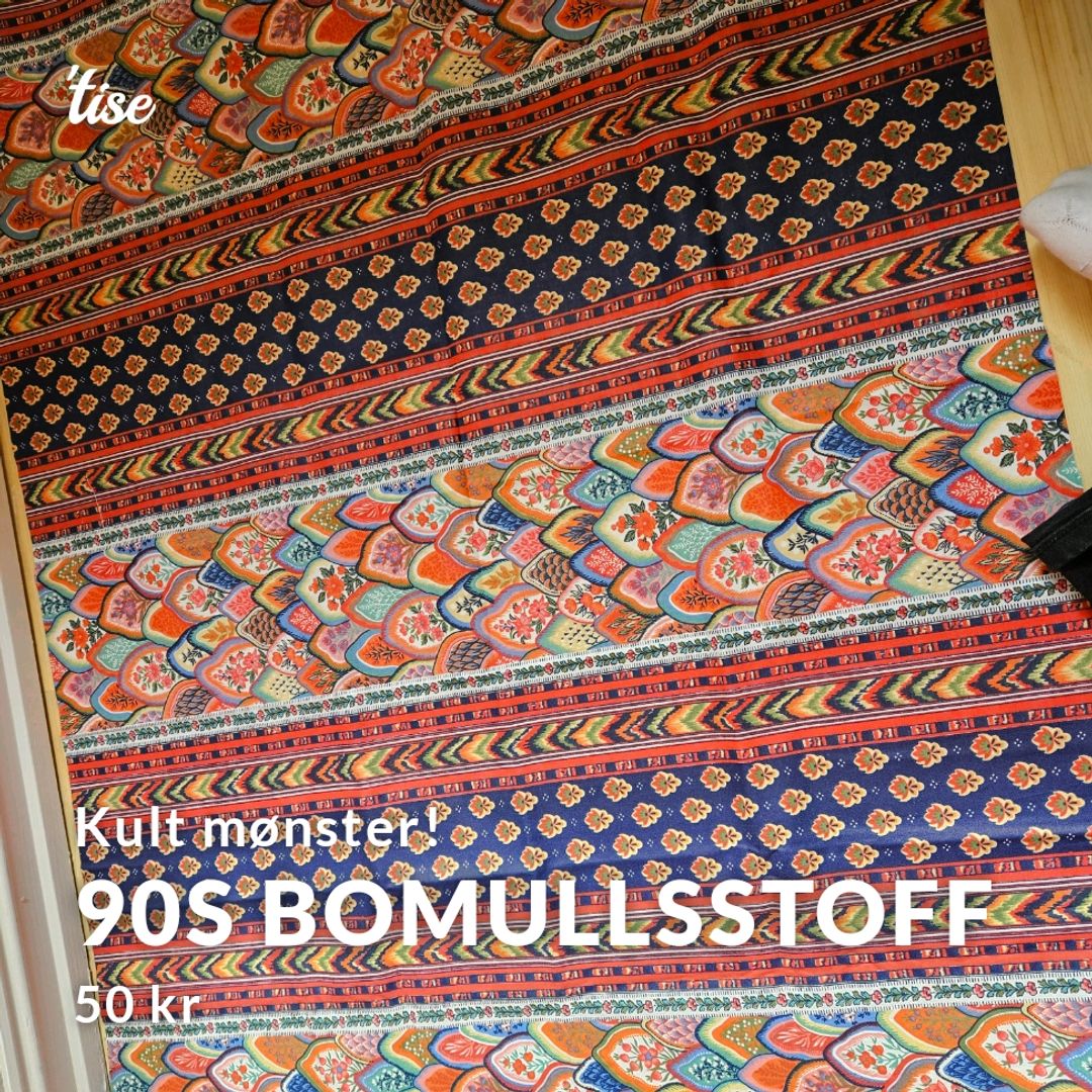 90s Bomullsstoff