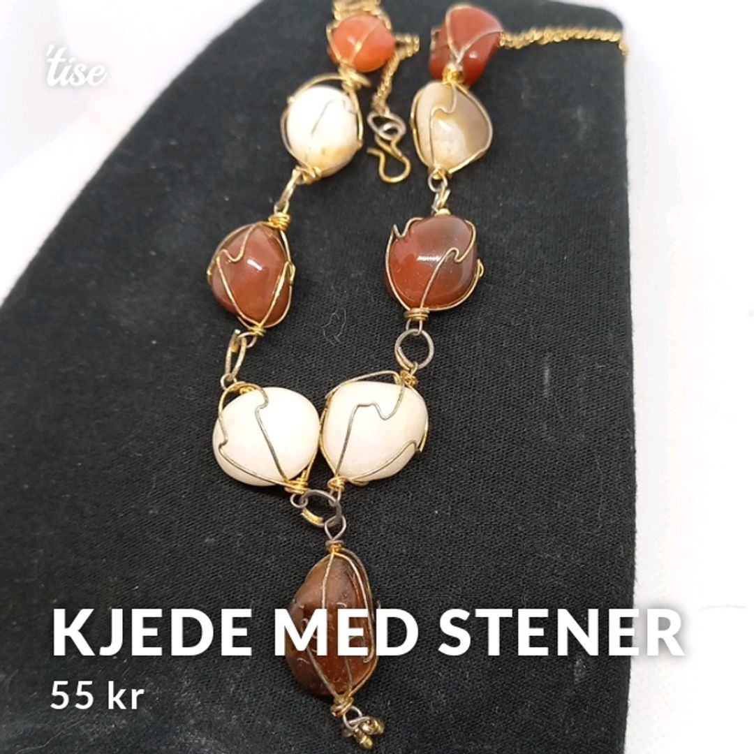 Kjede Med Stener