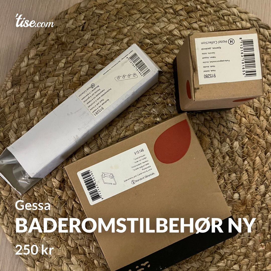 Baderomstilbehør NY