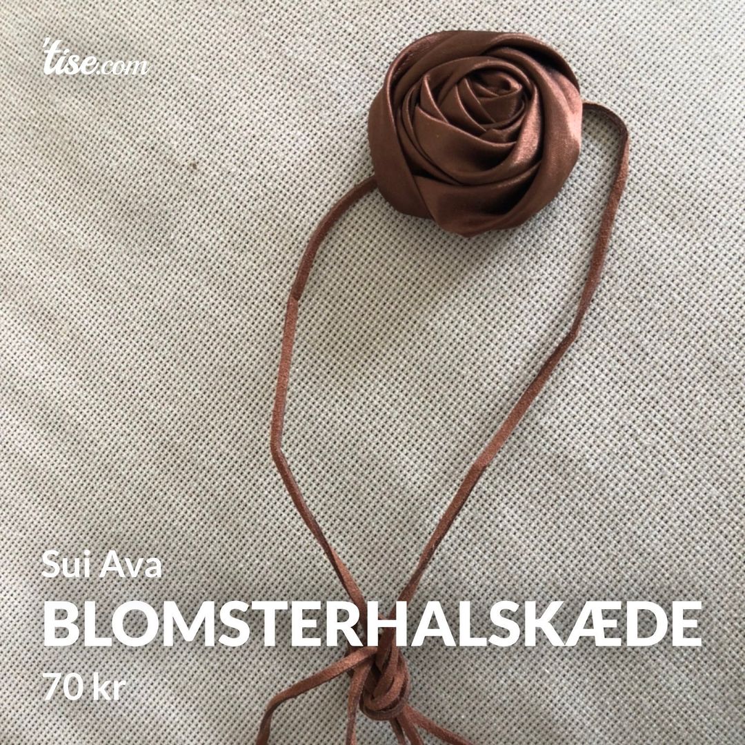 Blomsterhalskæde