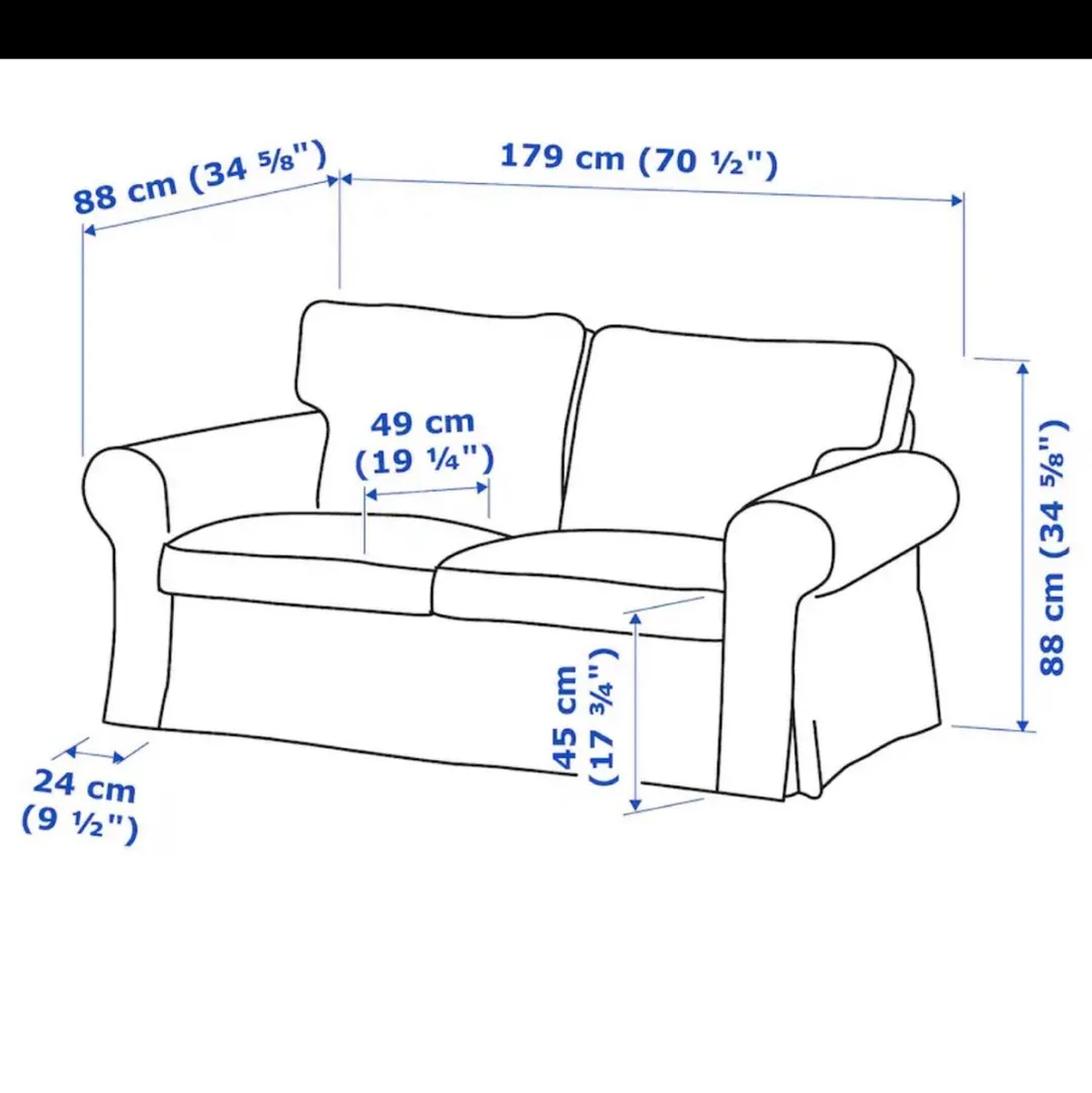 Ikea ektorp 2-seter