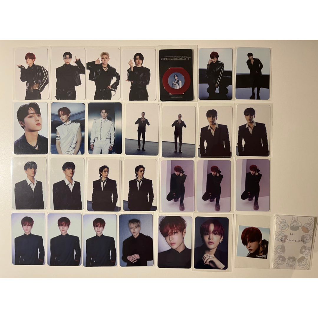 Treasure photocards