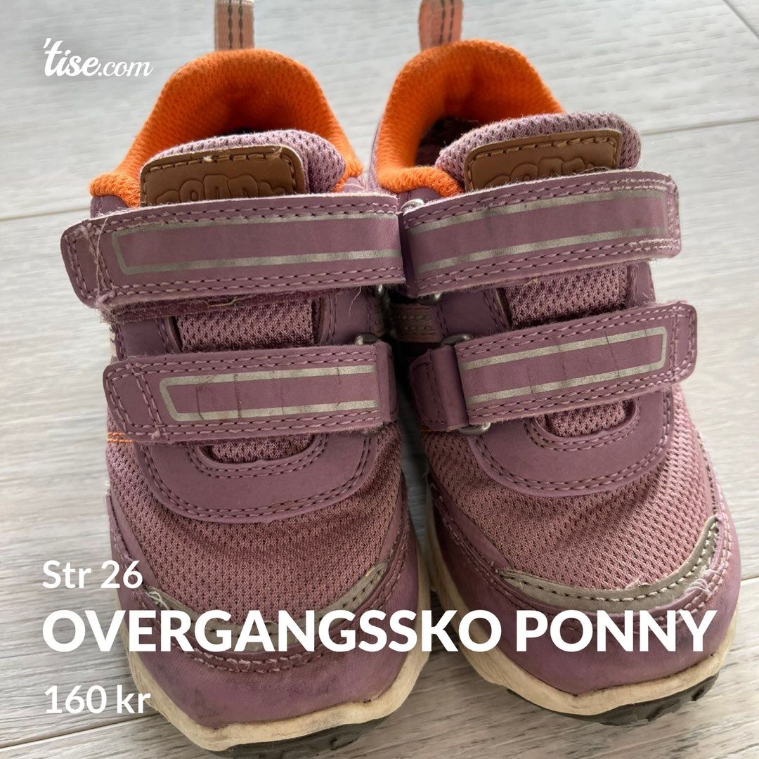 Overgangssko Ponny