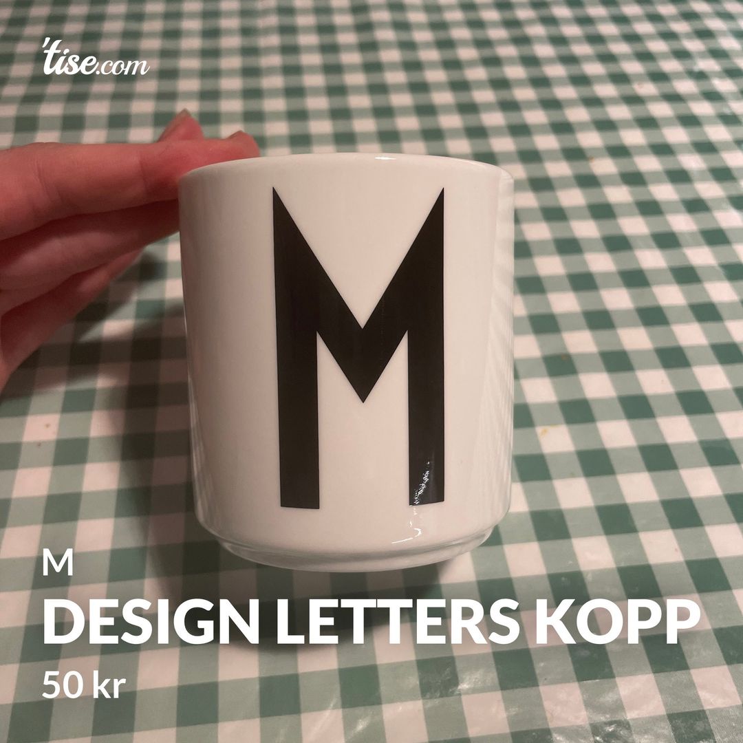 Design letters kopp Its koral