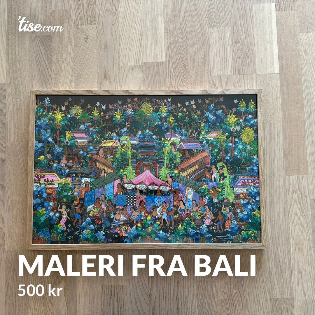 Maleri fra Bali