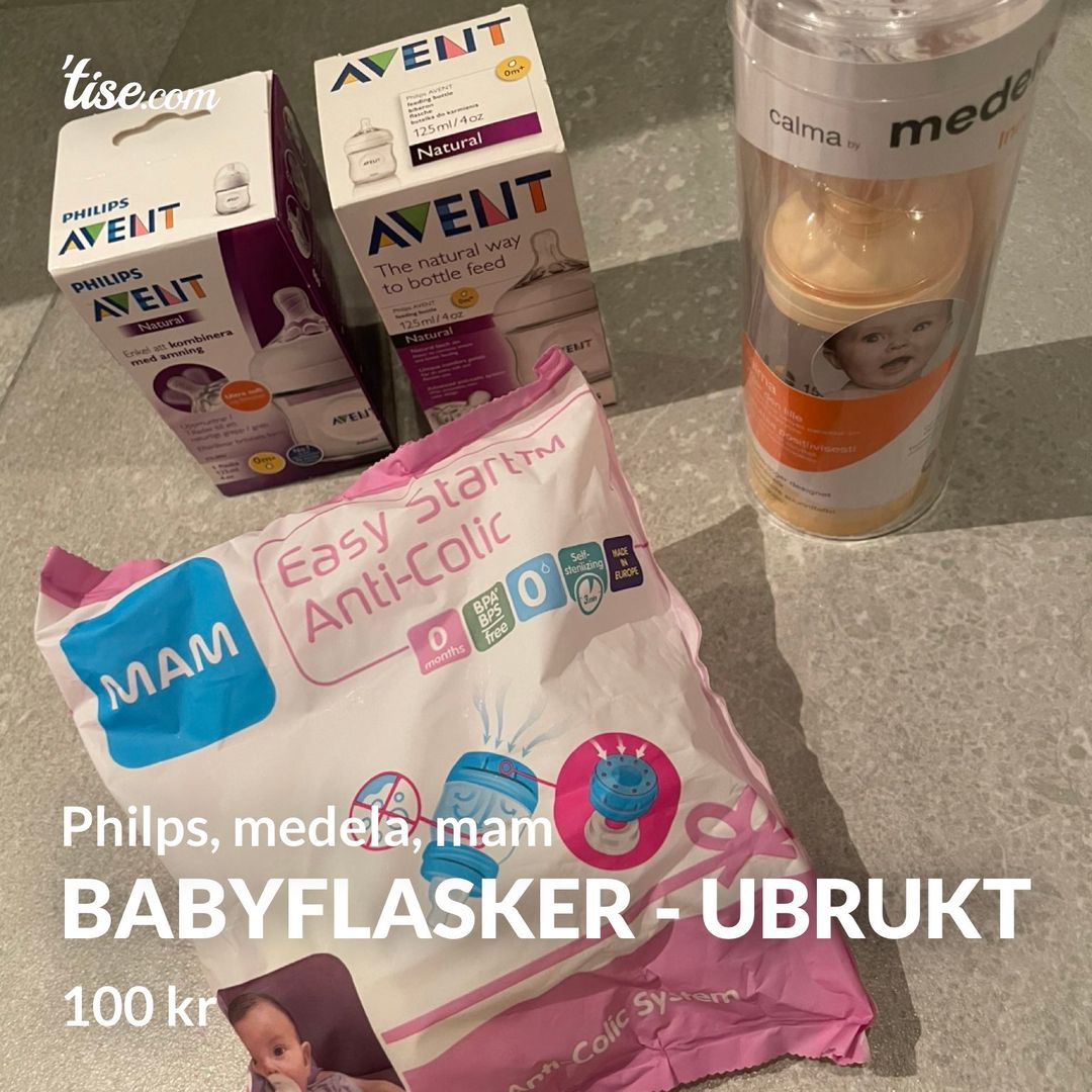 Babyflasker - ubrukt