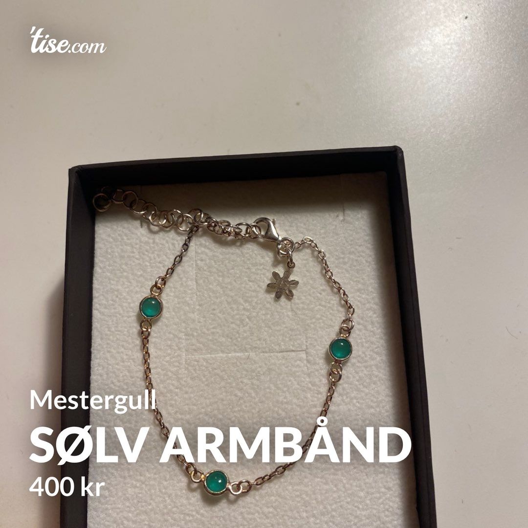 Sølv armbånd