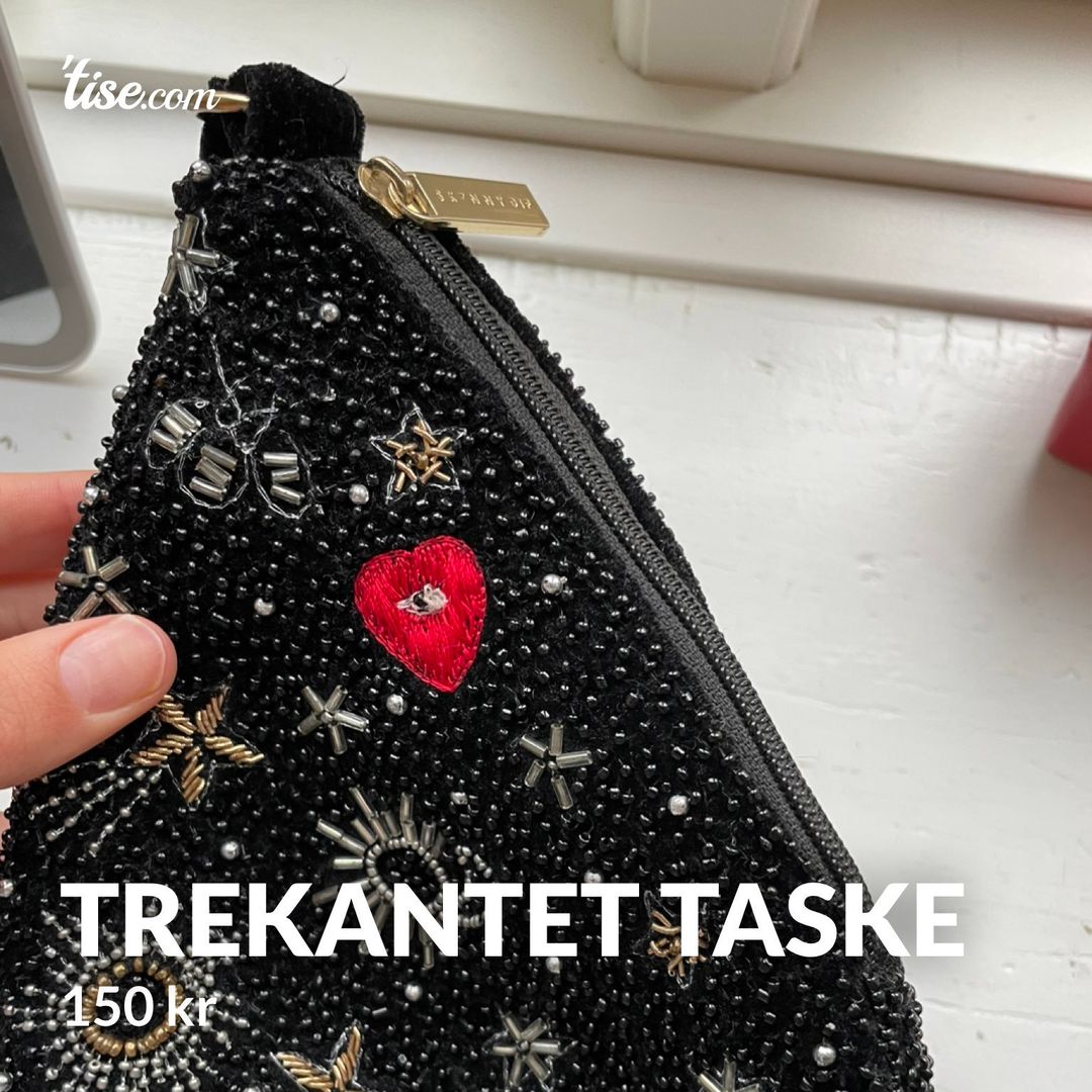 Trekantet taske