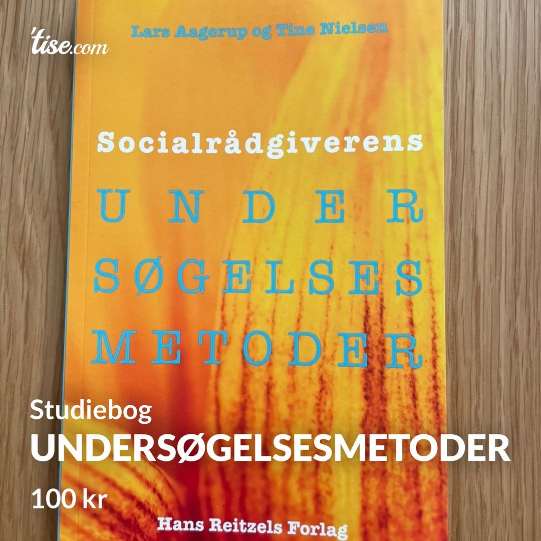 Undersøgelsesmetoder