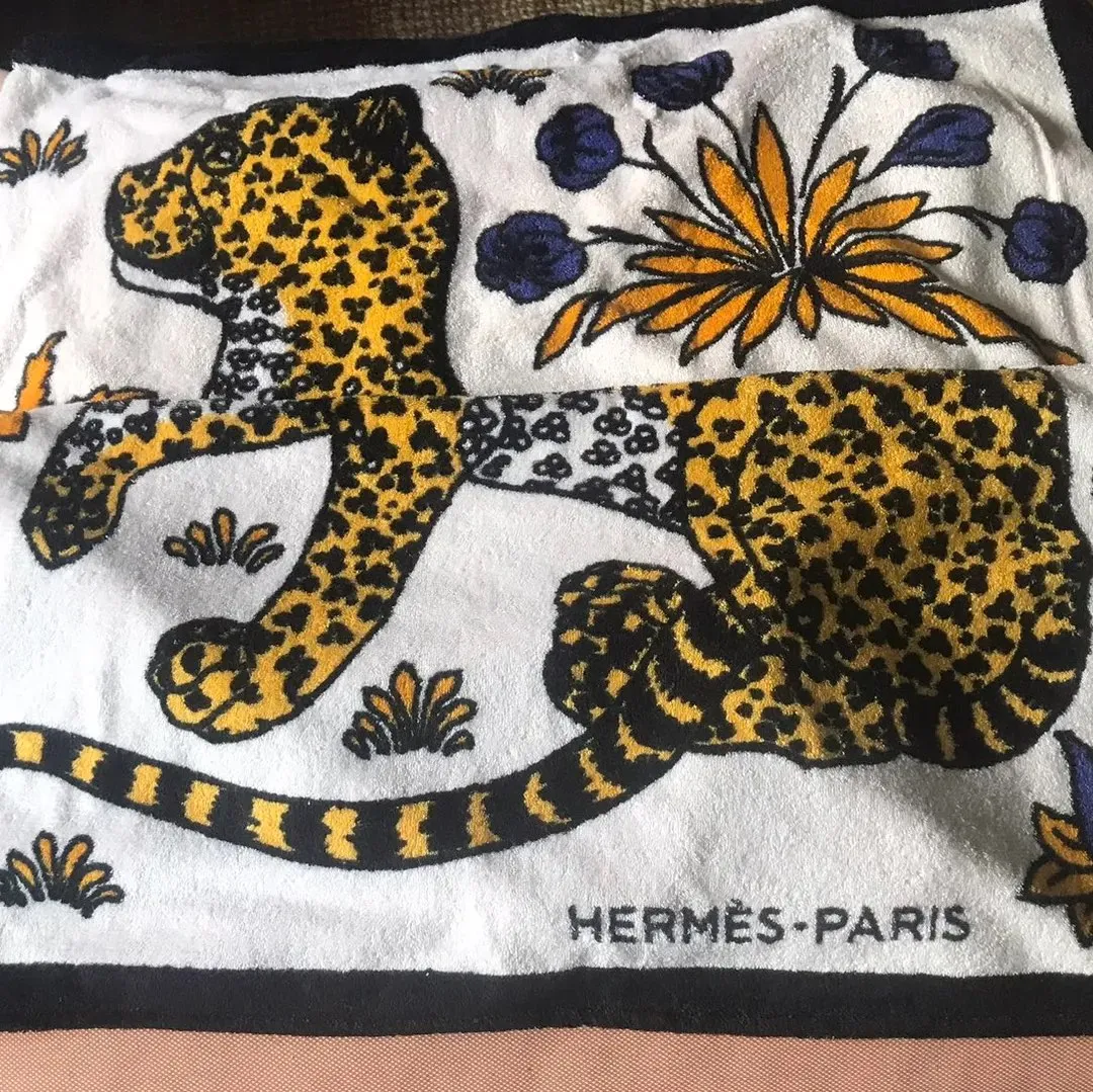 Hermes beach towel