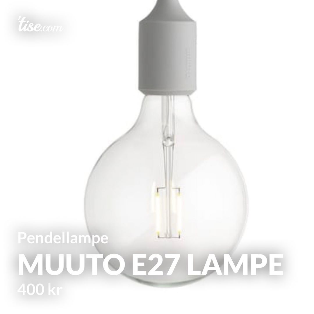 Muuto E27 lampe