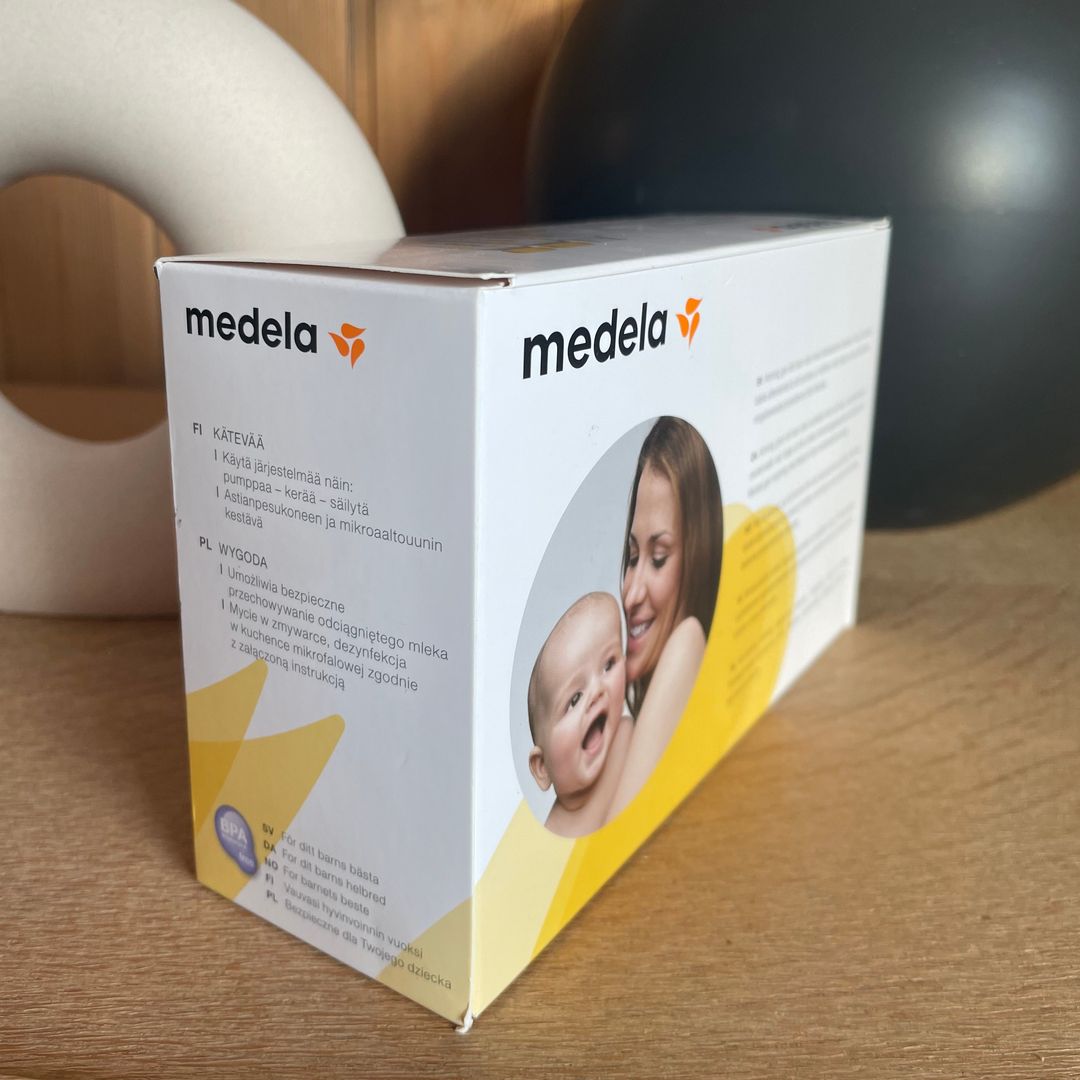 Ny Medela flasker