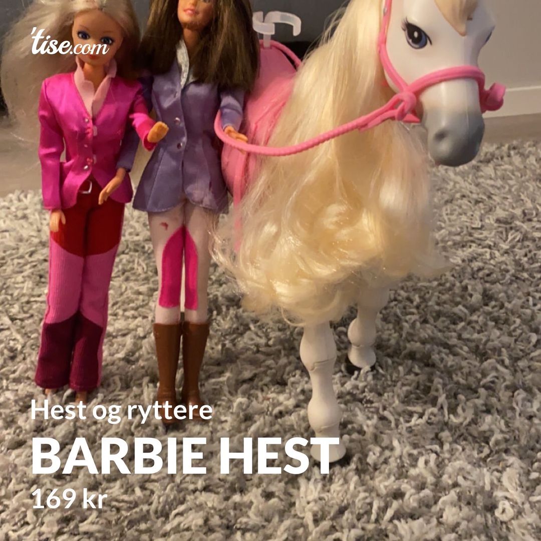 Barbie hest