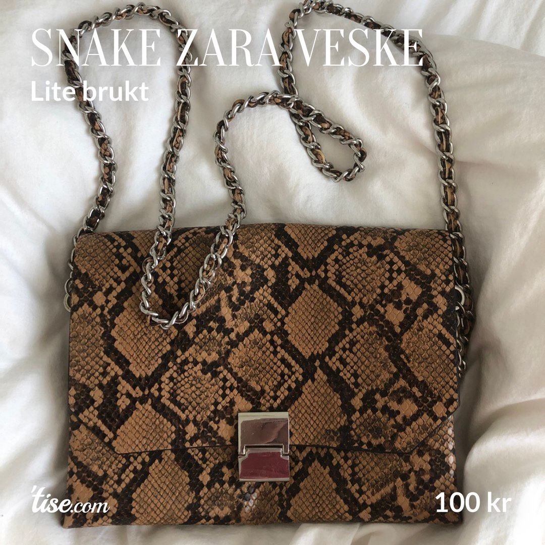 Snake Zara veske