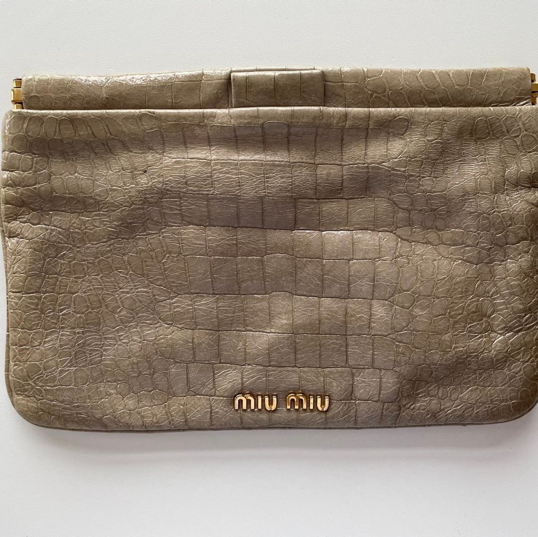 Miu miu clutch