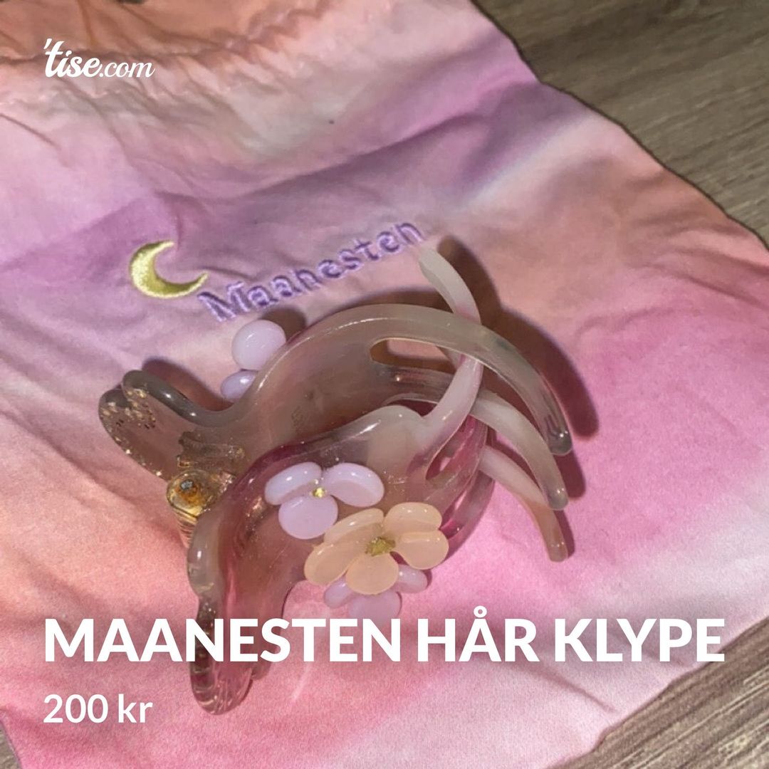 Maanesten hår klype