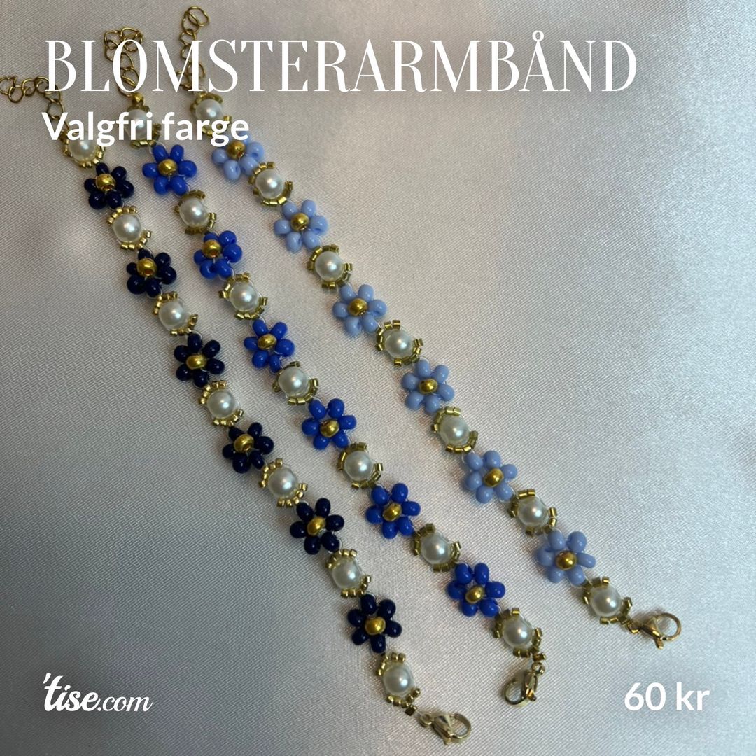 Blomsterarmbånd