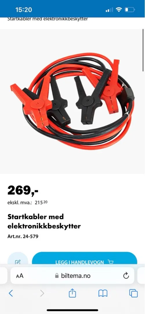 Startkabler