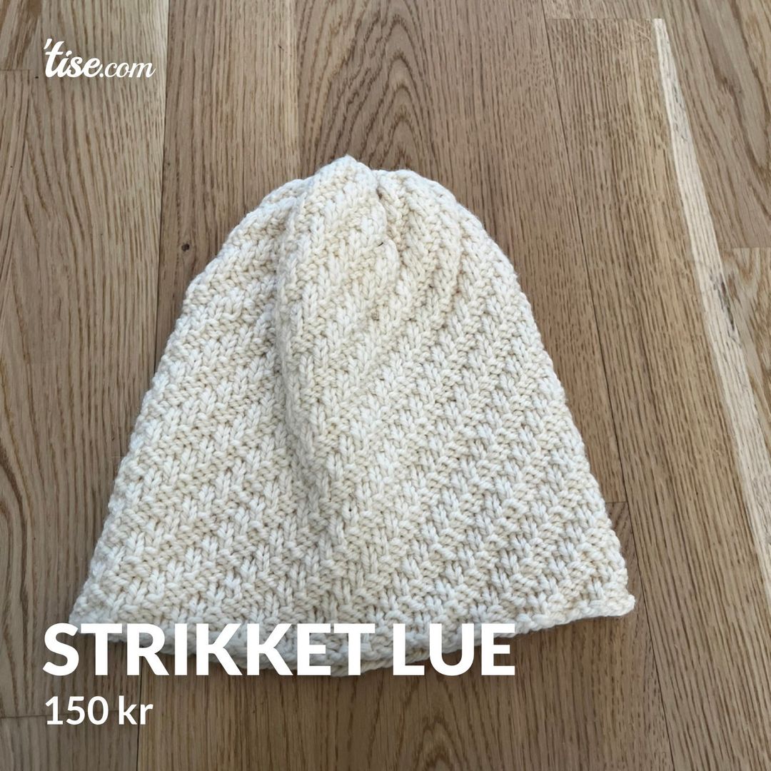 Strikket lue