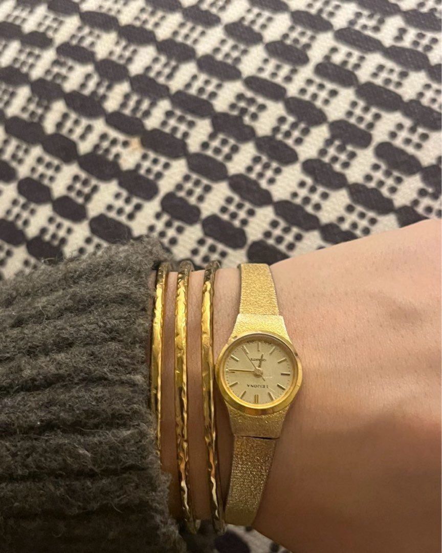 gold watch