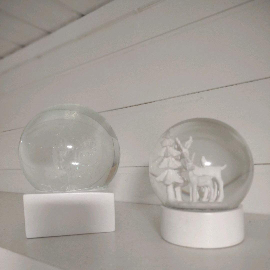 2  Store Snow Globes