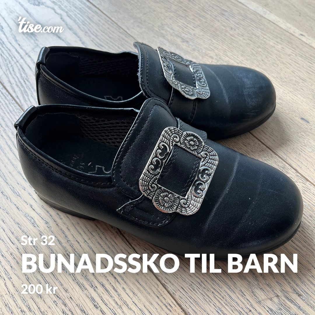 Bunadssko til barn