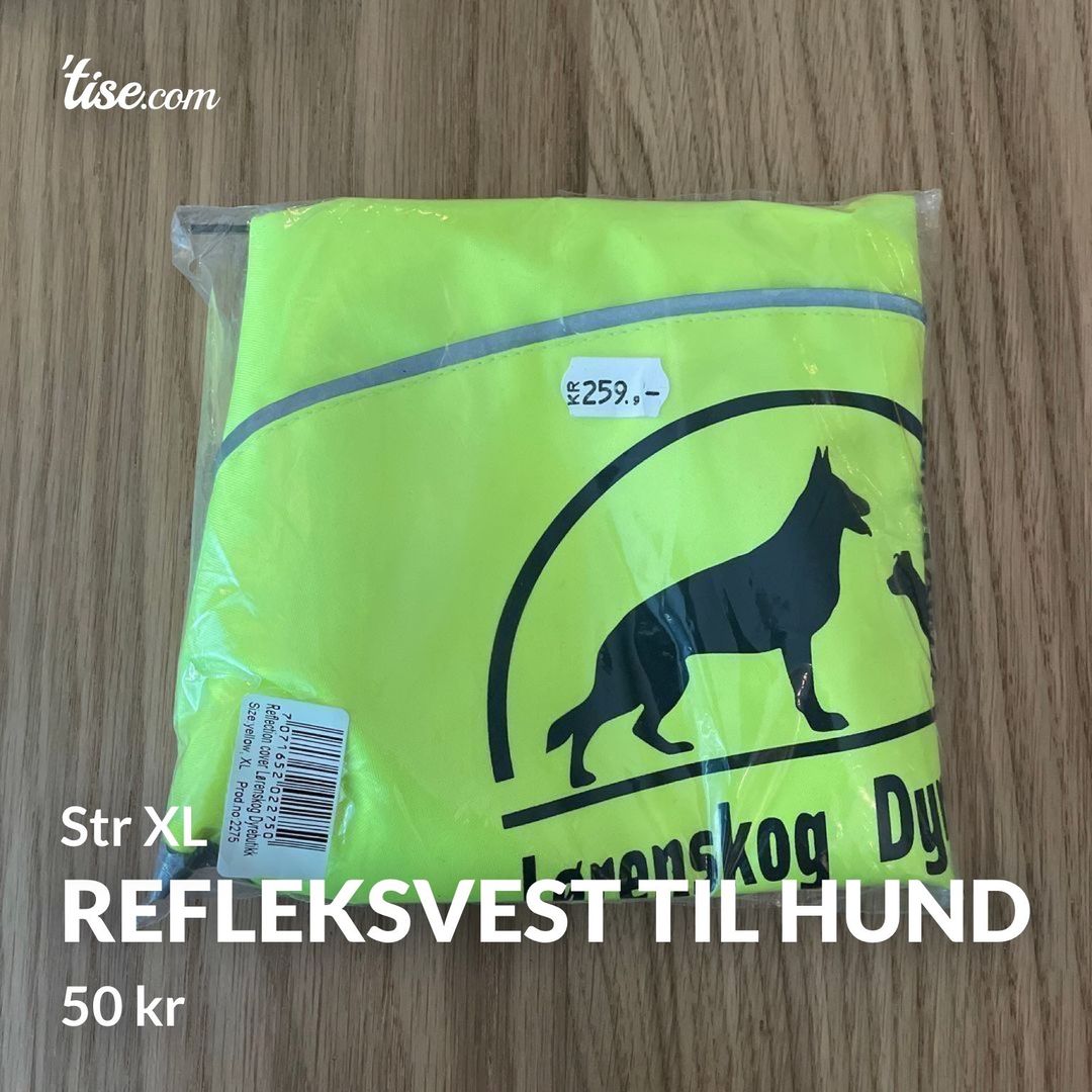 Refleksvest til hund