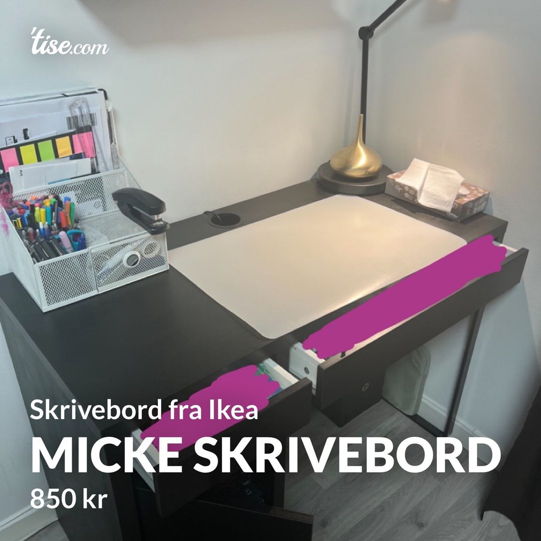 Micke skrivebord