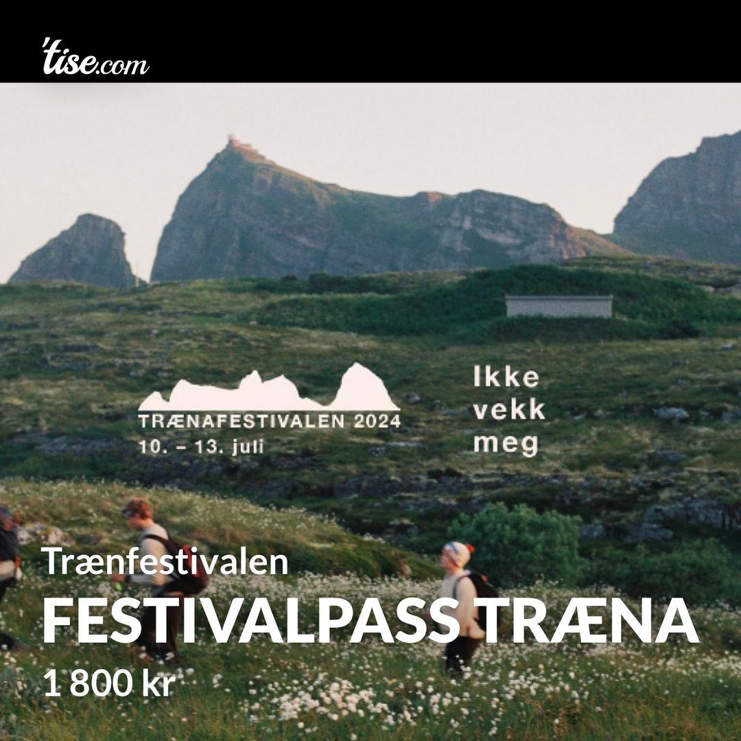 Festivalpass træna